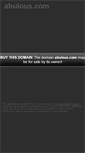 Mobile Screenshot of abulous.com